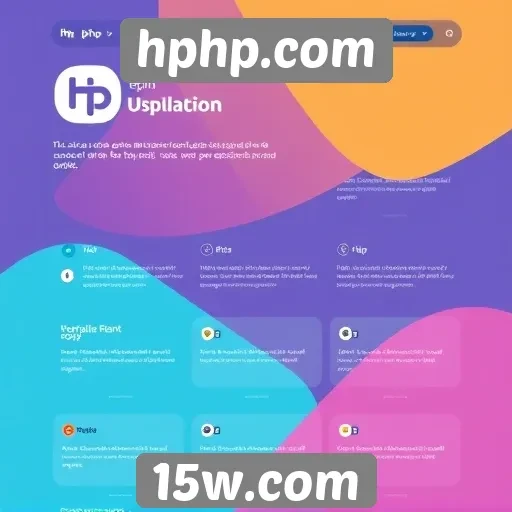 Análise da interface do usuário em hphp.com